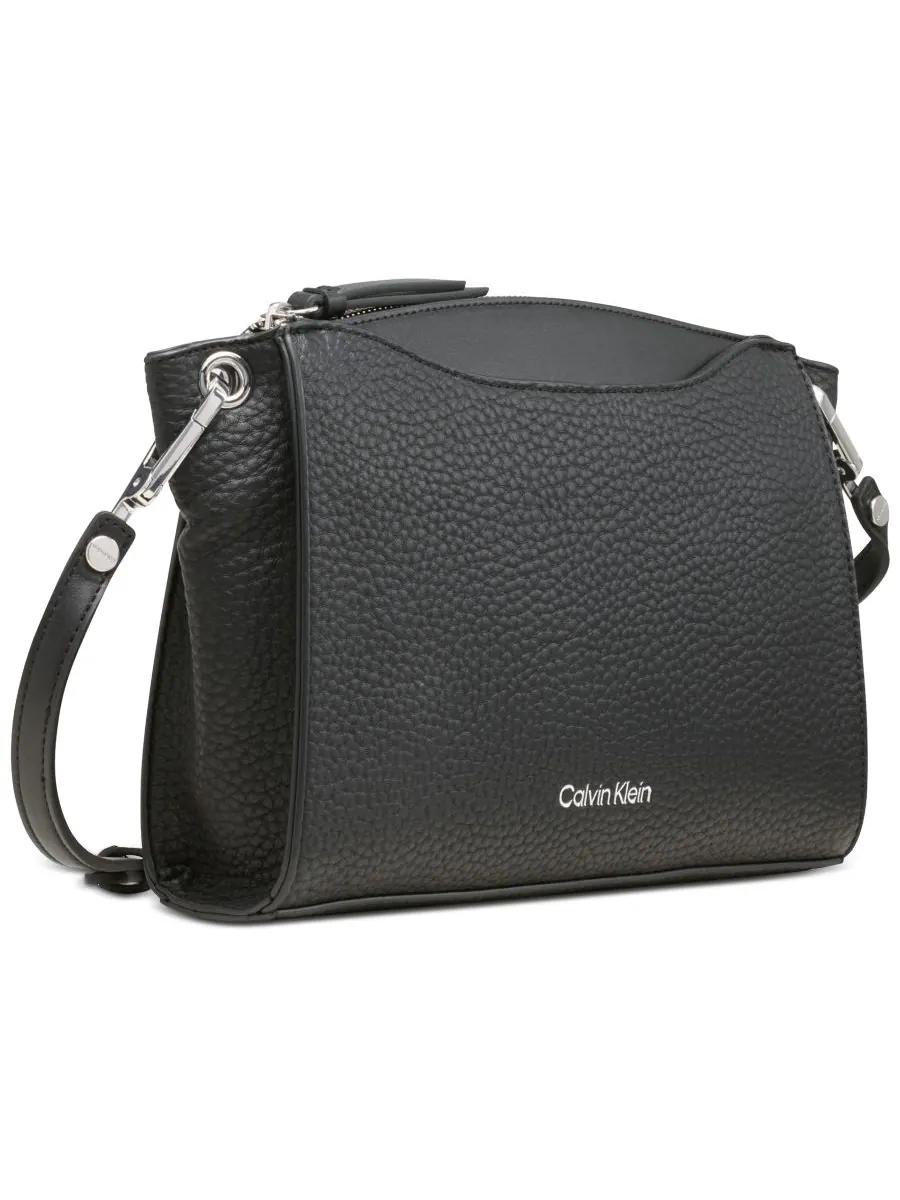 Сумка через плечо Calvin Klein Garnet — изображение 2 из 6, черный серебристый