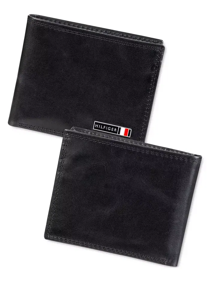 Мужской кошелек Edisto RFID Slimfold Wallet Tommy Hilfiger — изображение 4 из 6, черный