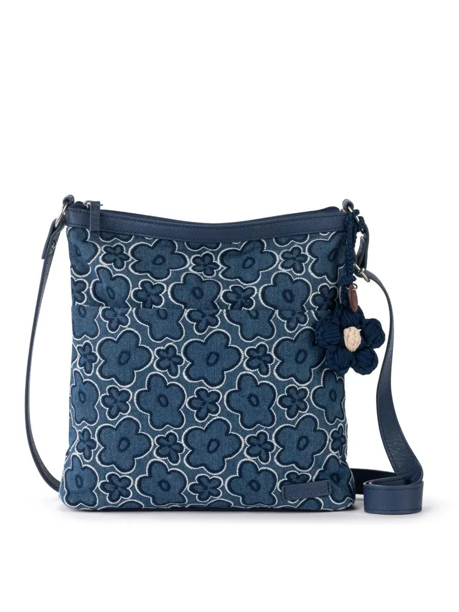 Сумка через плечо Banyan Crossbody Sakroots — синий