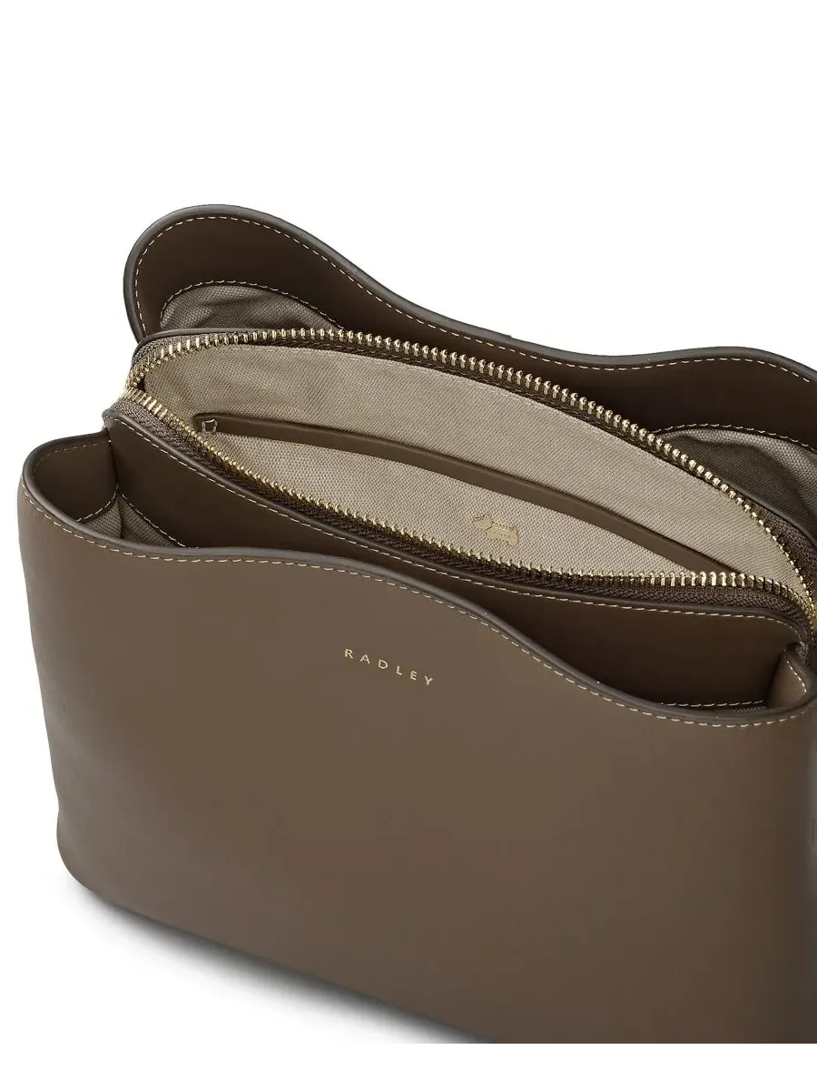 Сумка через плечо Dukes Place с отделениями, маленькая Radley London — изображение 3 из 5, коричневый