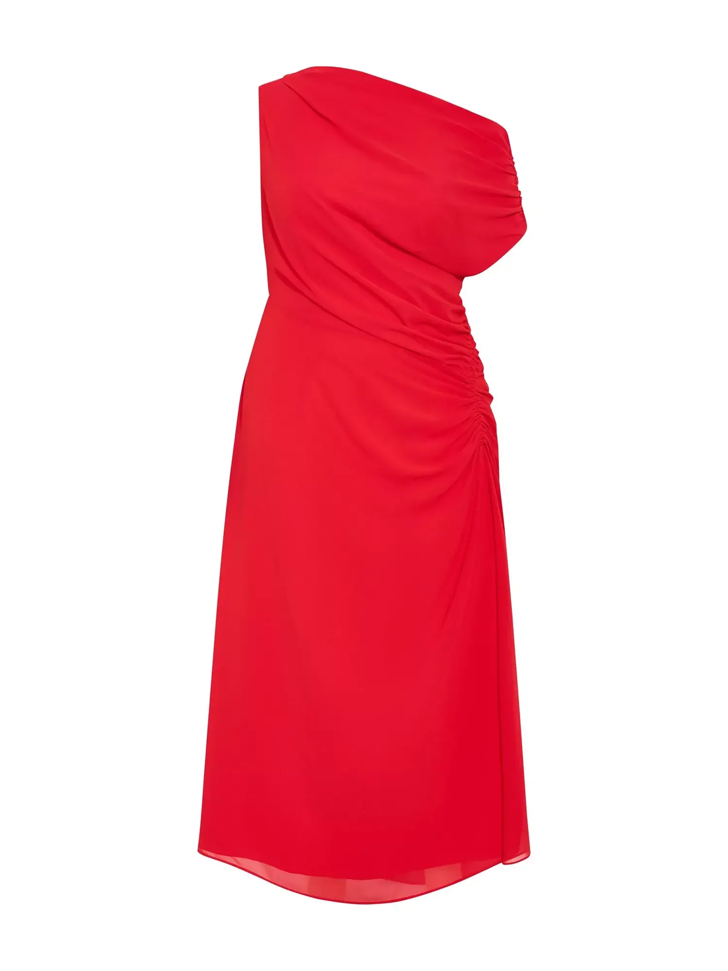 Платье City Chic Vivid Colour Maxi — изображение 3 из 4, красный