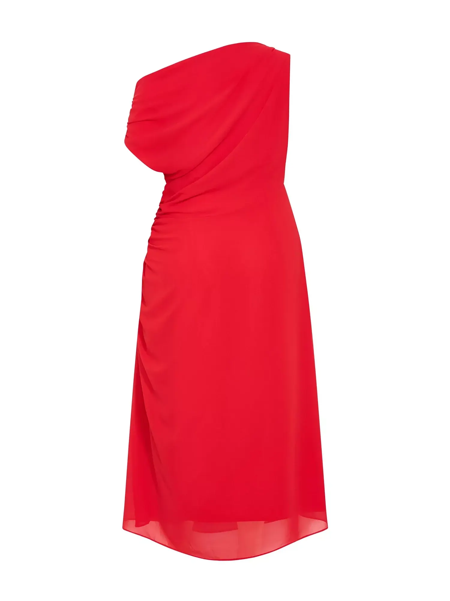 Платье City Chic Vivid Colour Maxi — изображение 4 из 4, красный