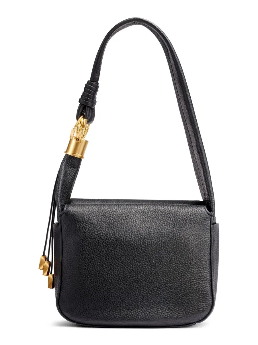 Сумка через плечо Tartan Donna Karan New York — изображение 1 из 5, черный/золотистый