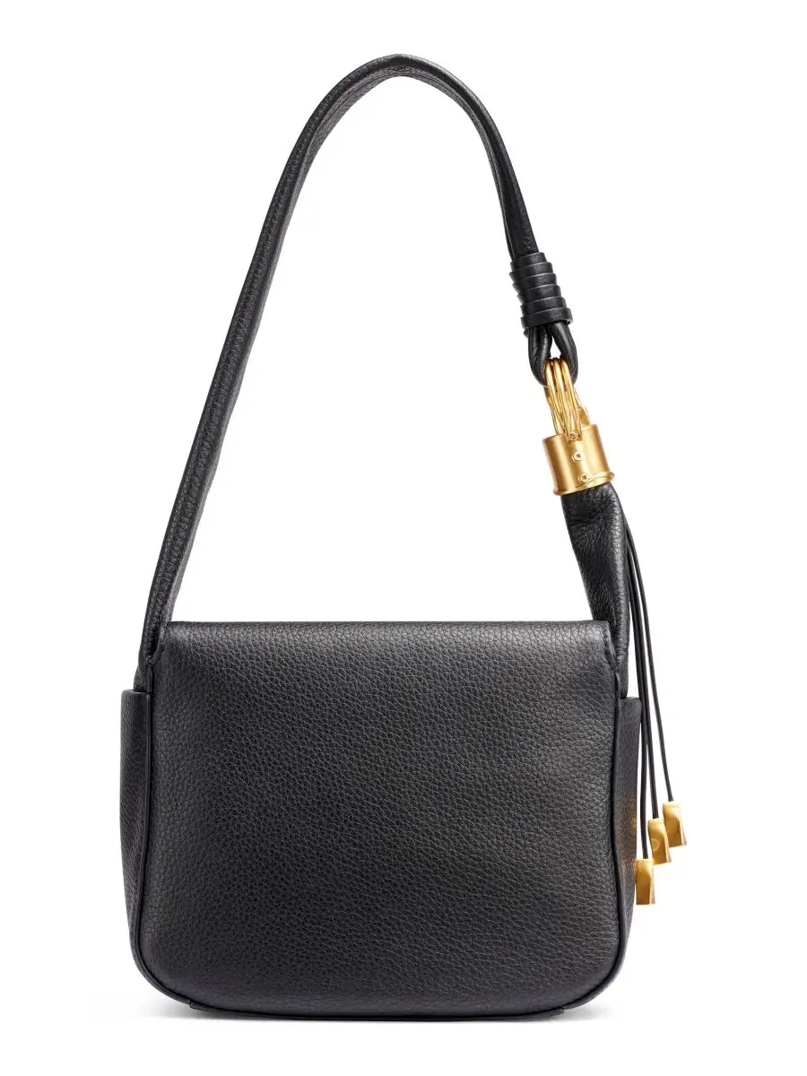 Сумка через плечо Tartan Donna Karan New York — изображение 2 из 5, черный/золотистый