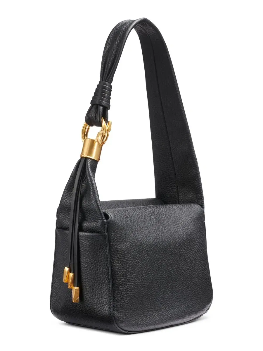 Сумка через плечо Tartan Donna Karan New York — изображение 3 из 5, черный/золотистый