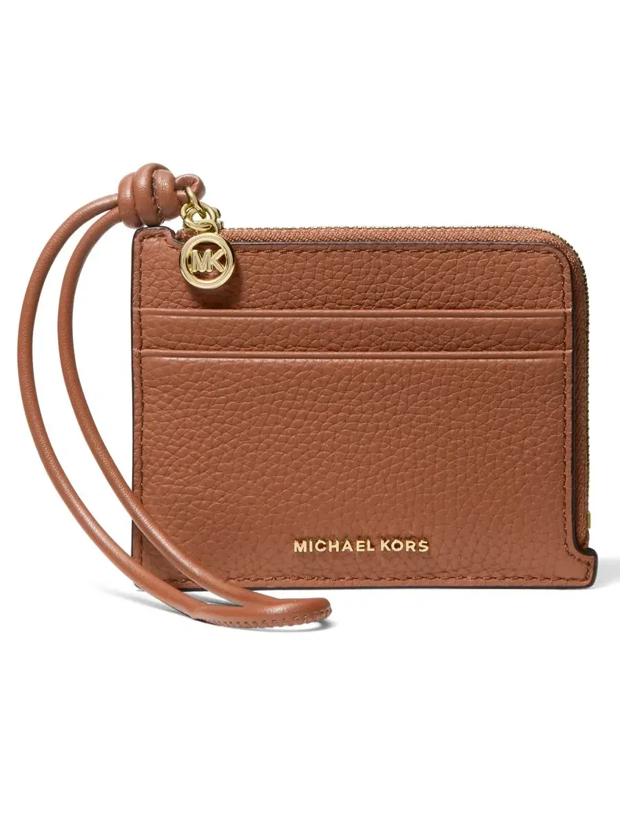 Картхолдер Michael Kors Jet Set Small Card Case Wristlet — изображение 1 из 3, коричневый