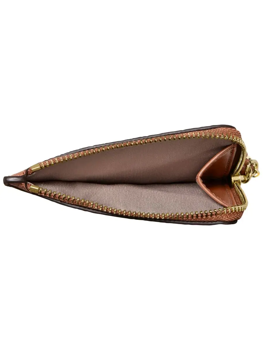 Картхолдер Michael Kors Jet Set Small Card Case Wristlet — изображение 3 из 3, коричневый