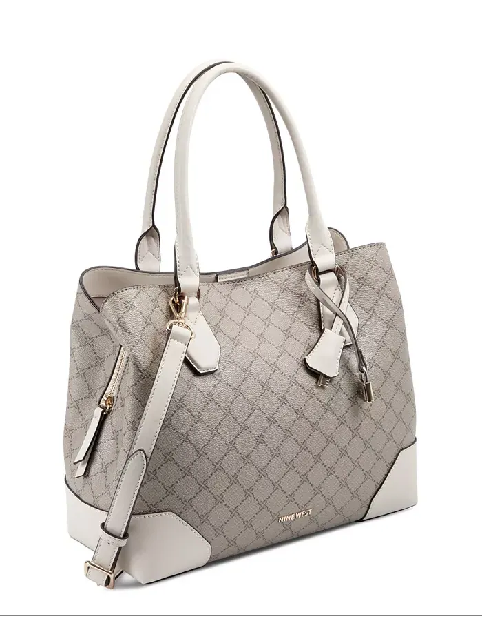 Сумка Brooklyn Jet Set Carryall Nine West — изображение 4 из 5, бежевый