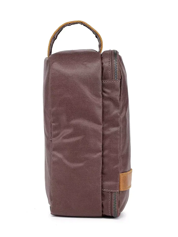Городская косметичка Urban Light Zip Top с молнией TSD BRAND — изображение 5 из 11, коричневый