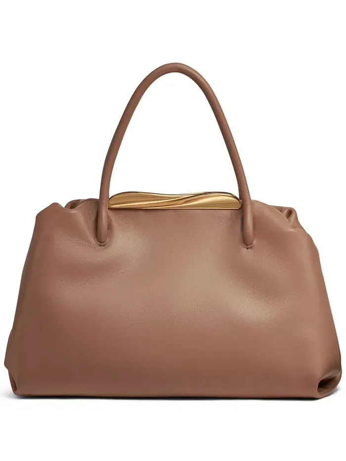 Поплиновая сумка-саквояж Donna Karan New York — изображение 2 из 7, тосты с миндалем