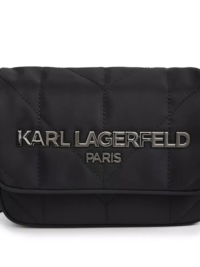 Сумка-мессенджер Voyage KARL LAGERFELD PARIS — изображение 4 из 5, черный
