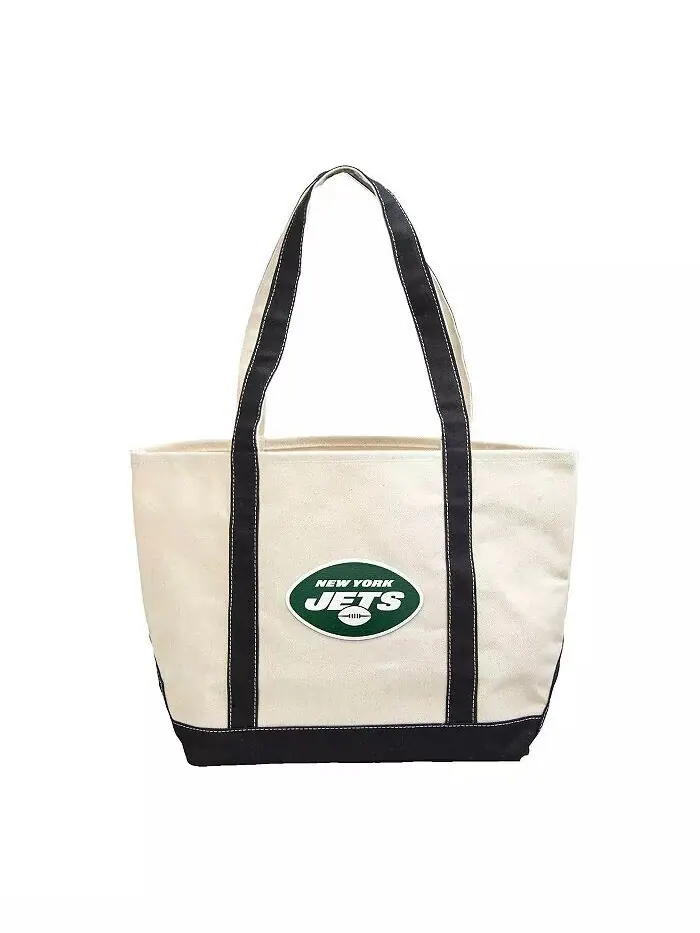 Холщовая большая сумка New York Jets Logo Brands