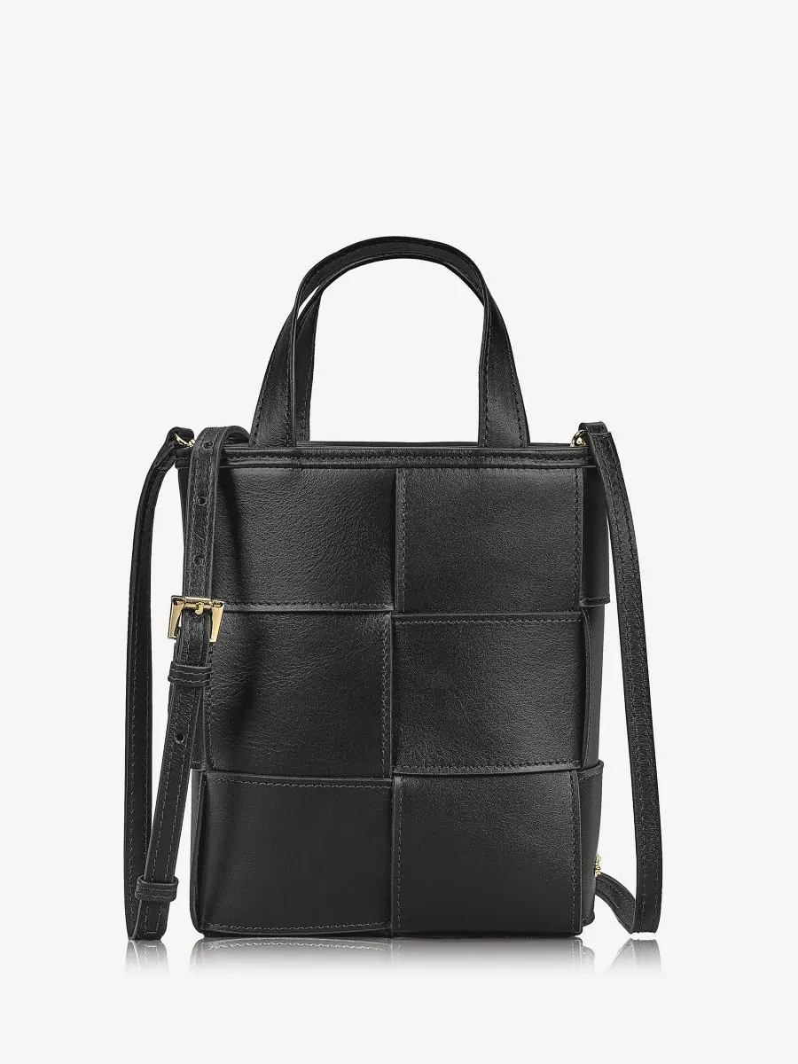 Мини-сумка-шоппер Chloe из плетеной телячьей кожи GiGi New York
