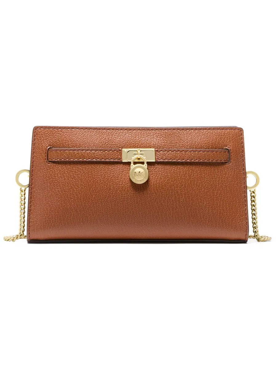 Сумка кожа Michael Kors Hamilton — изображение 1 из 3, коричневый