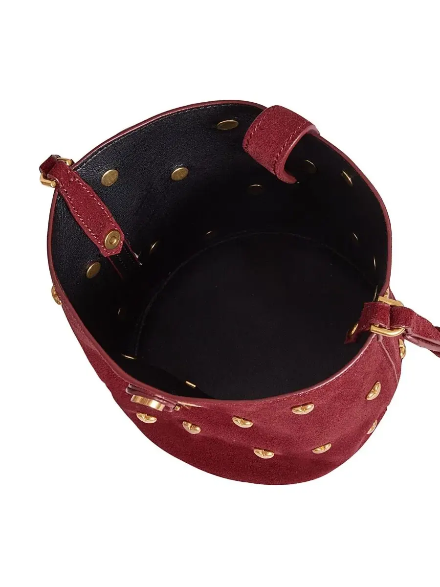 Мини-сумка-ведро Mini Heart Bucket Rebecca Minkoff — изображение 3 из 3, кайенский оранжевый