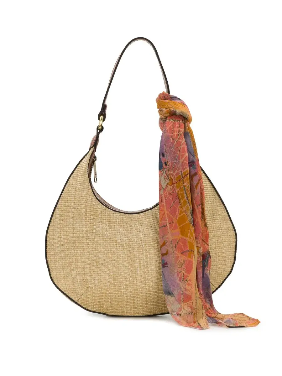 Сумка-хобо Coco Small Fine Weave Crescent Patricia Nash — прозрачный