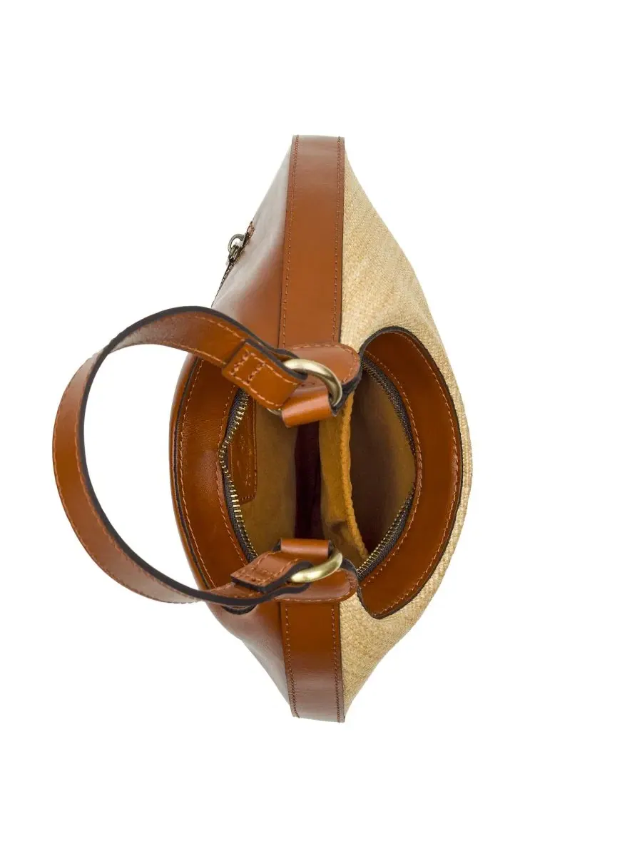 Сумка-хобо Coco Small Fine Weave Crescent Patricia Nash — изображение 4 из 6, прозрачный