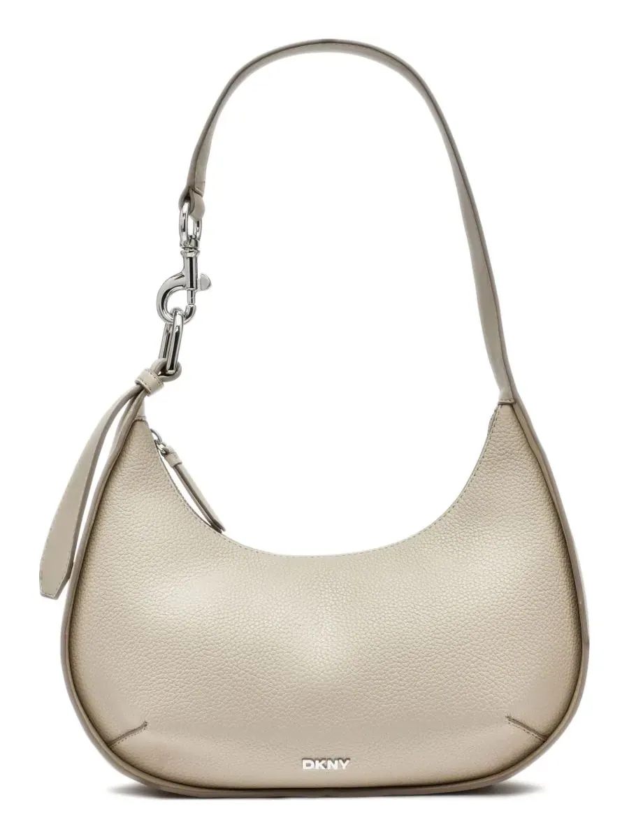 Сумка-хобо среднего размера "Тимьян" DKNY, светлый-taupe