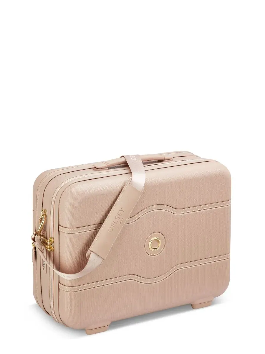 Дорожная сумка Chatelet Air 2.0 Overnight Bag Delsey Paris — изображение 2 из 10, бежевый розовый