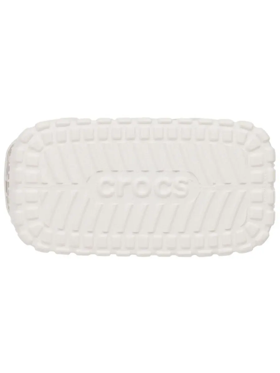 Женская микро-классическая сумка-тоут с леопардовым принтом Crocs — изображение 4 из 7, белый
