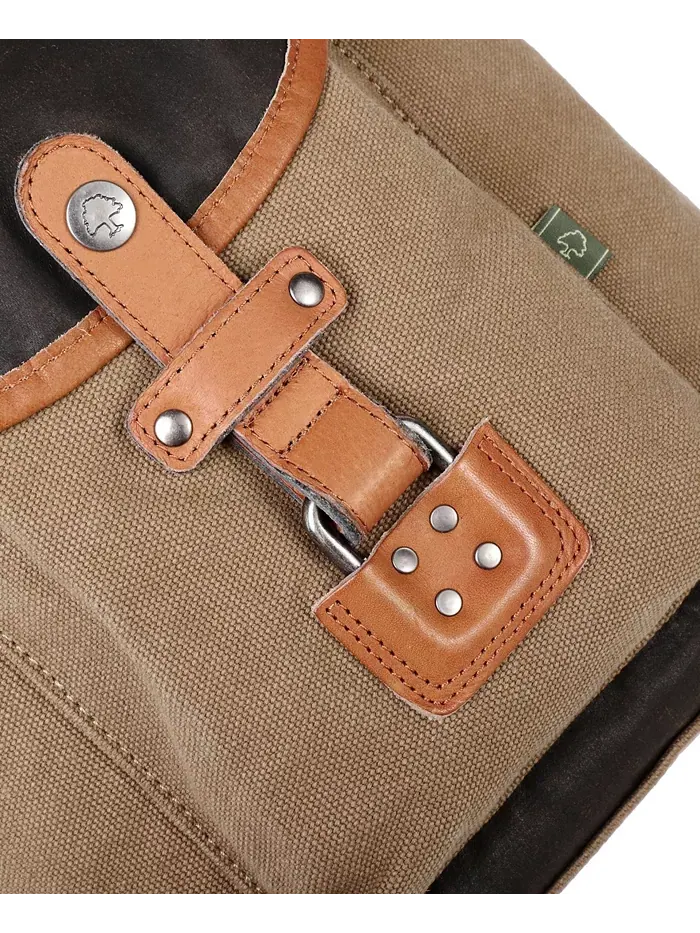 Сумка кросс-боди Tapa из холста TSD BRAND — изображение 12 из 12, коричневый