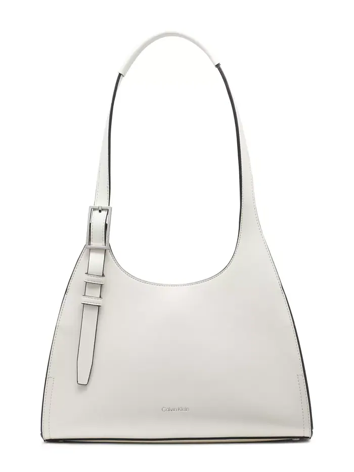 Белая сумка через плечо Quill Medium Calvin Klein