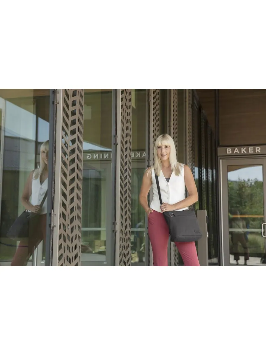 Противоугонная сумка Metro Crossbody Travelon — изображение 6 из 10, темно-серый