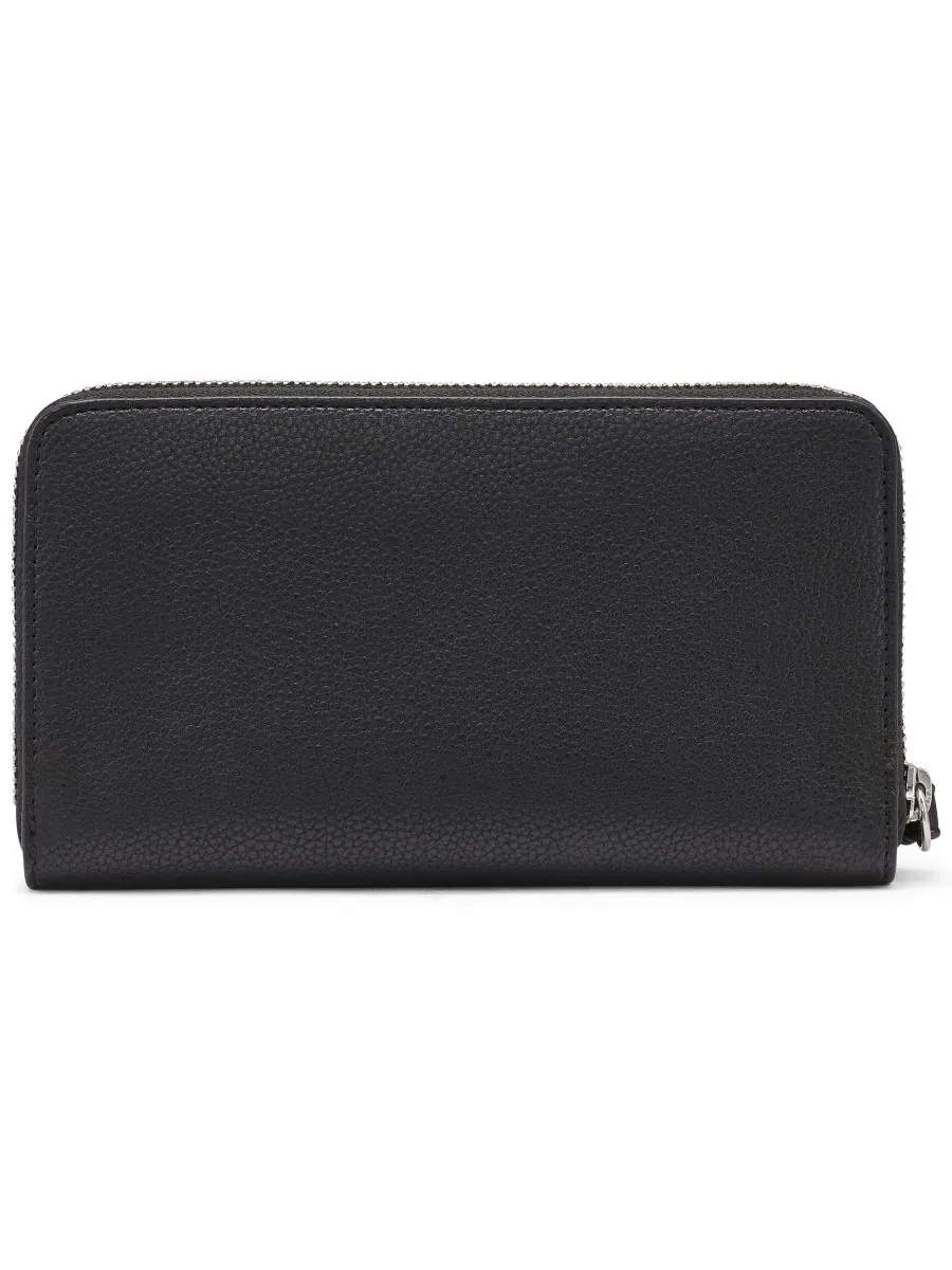 Женский кошелек Etta с застежкой-молнией DKNY — изображение 2 из 4, черный