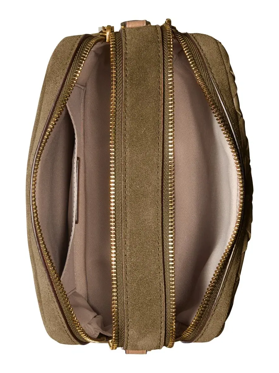 Сумка женская средняя кросс-боди Michael Kors Bryant Double Zip Chain Camera Crossbody — изображение 4 из 4, лоден