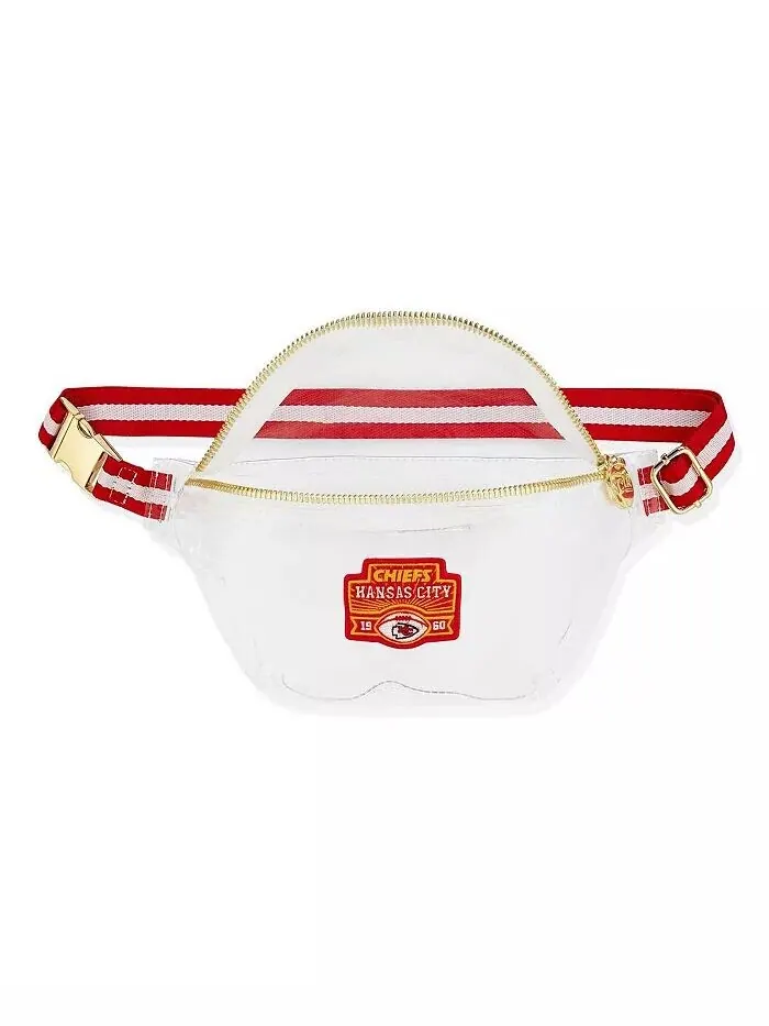 Женская прозрачная поясная сумка Stoney Clover Kansas City Chiefs Stadium Stoney Clover Lane — изображение 2 из 2, красный