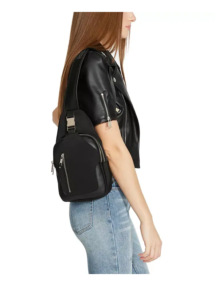 Брачная сумка-слинг Brooke Small Crossbody Madden Girl — изображение 3 из 5, черный