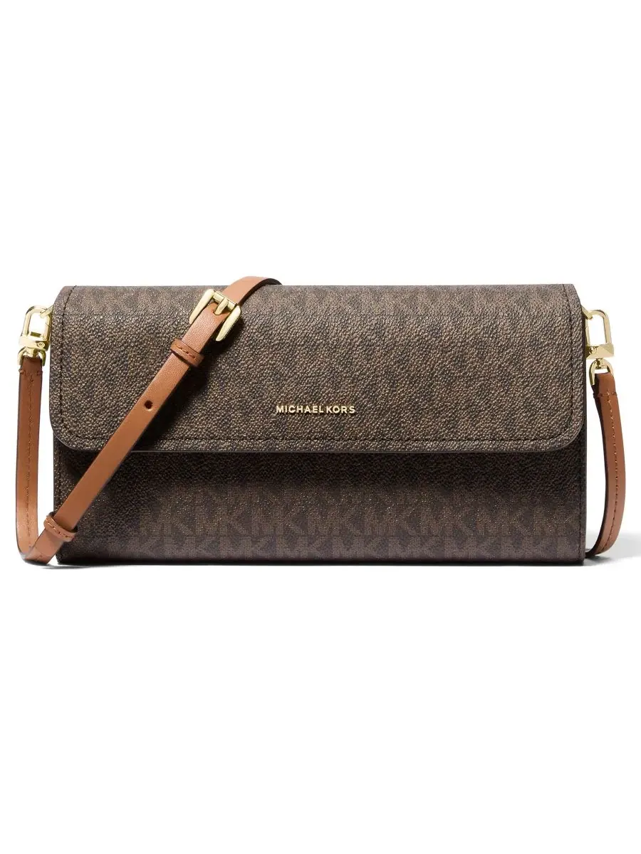 Сумка женская кросс-боди Michael Kors Jet Set East West Acorn, ореховый — изображение 1 из 3, коричневый