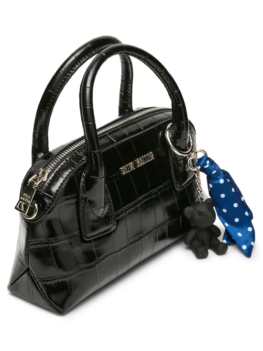 Маленькая сумка Bmelodie East/West с шарфом Steve Madden — изображение 3 из 5, черный