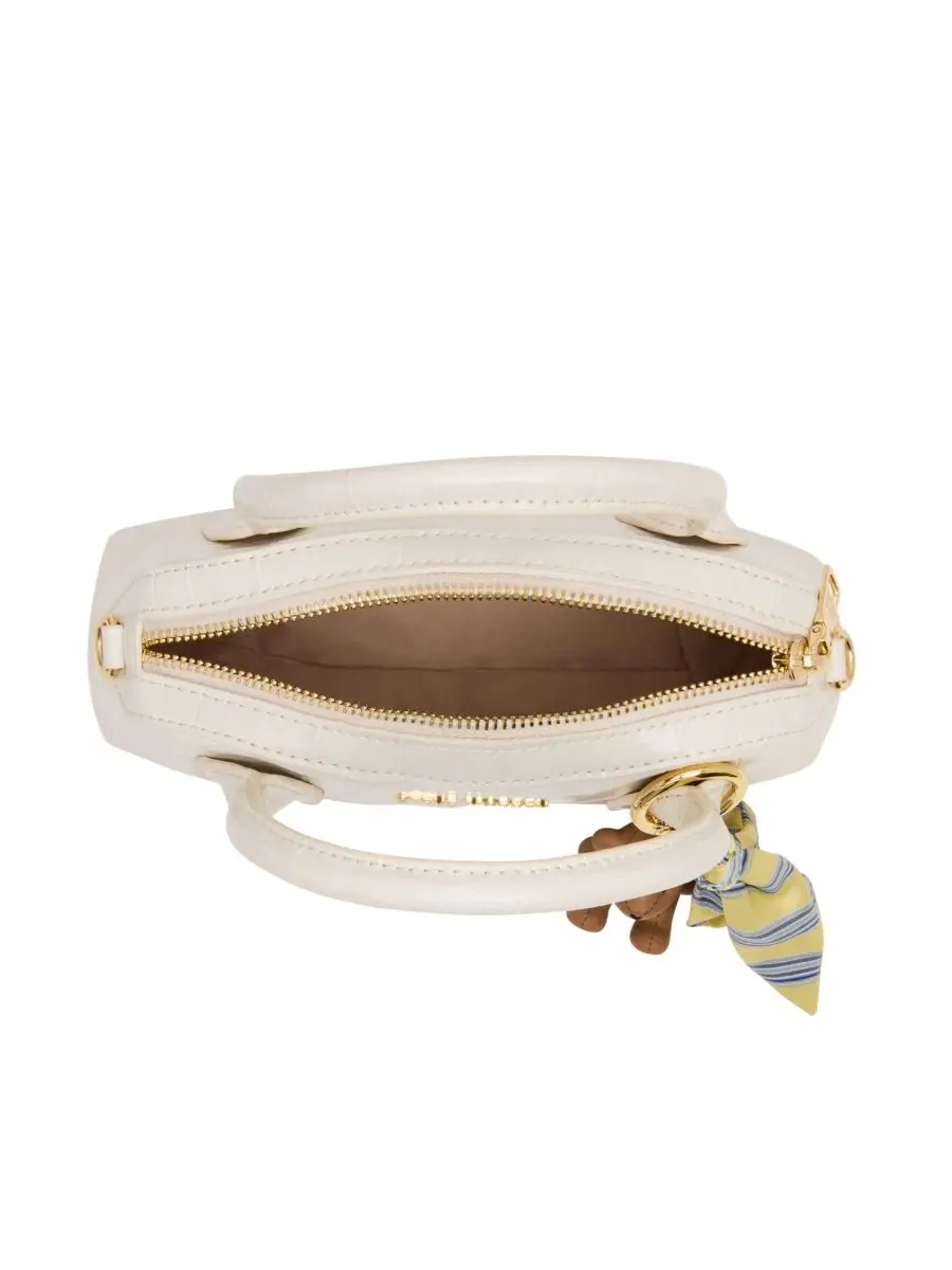 Маленькая сумка Bmelodie East/West с шарфом Steve Madden — изображение 3 из 5, кость