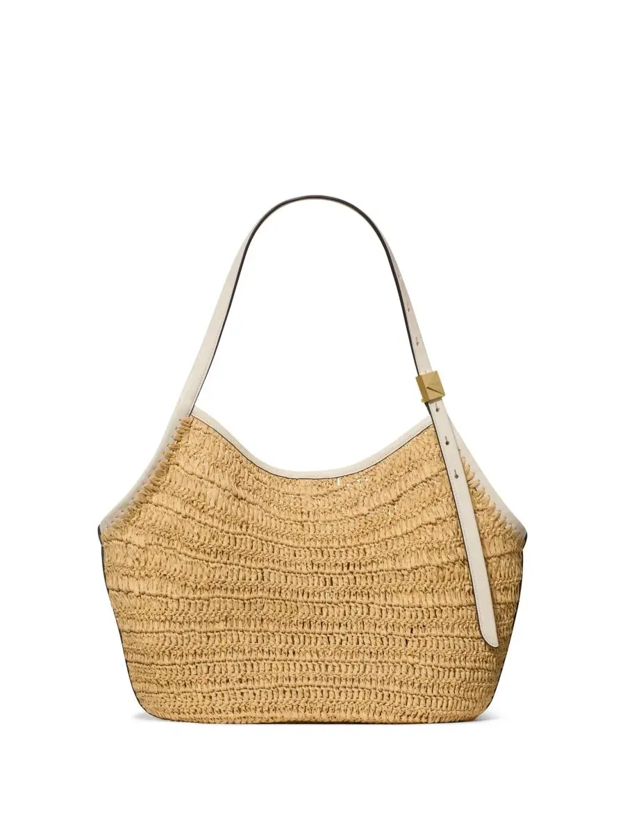 Большая соломенная сумка-тоут Deco Tulip Kate Spade New York