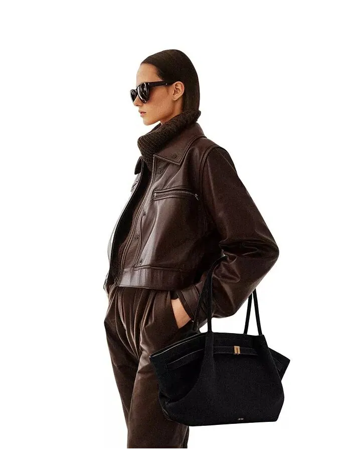 Сумка-тоут Hana MED среднего размера JW PEI Handbags — изображение 5 из 5, черный