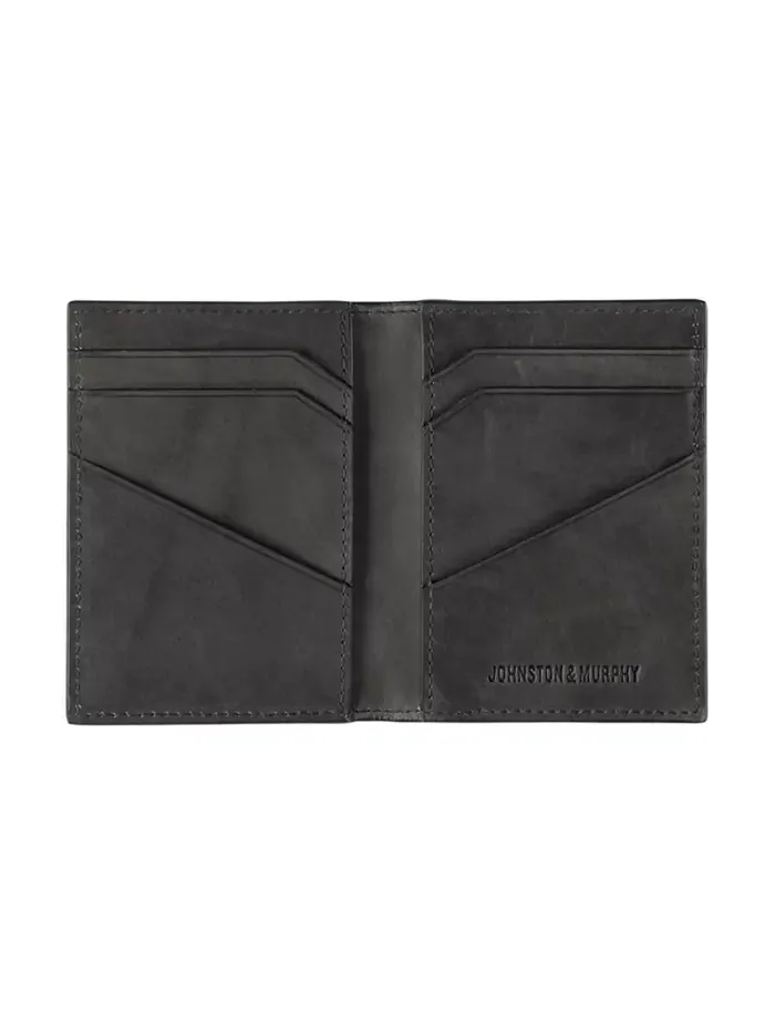 Мужской кардхолдер Rhodes Bifold Johnston & Murphy — изображение 3 из 3, черный