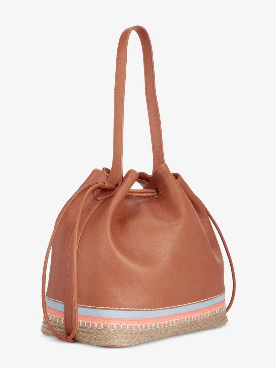 Большая сумка-ведро с кулиской, модель Bottom Detail Drawstring Style & Co, Tortoise S — 3