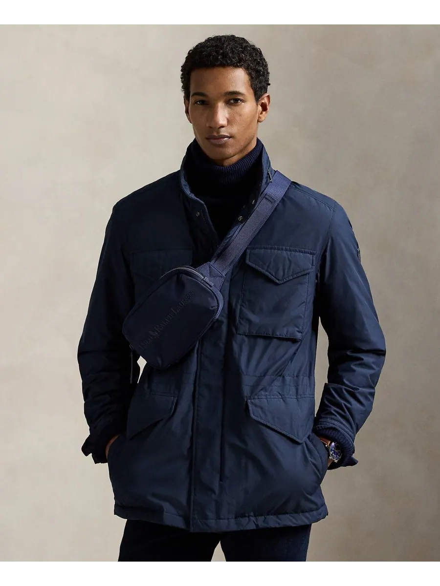 Мужская поясная сумка с логотипом в тон Polo Ralph Lauren — 5