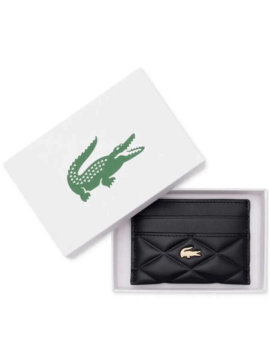 Кардхолдер с монограммой Lacoste — изображение 4 из 4, черный