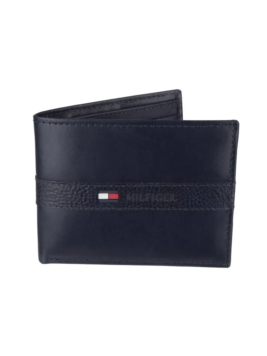 Мужской кожаный портфель премиум-класса с защитой от RFID Tommy Hilfiger — 1