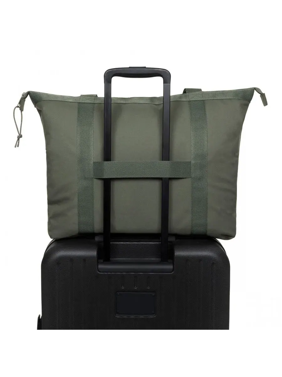 Дорожная сумка-тоут, однотонная сумка через плечо цвета хаки Eastpak — 5