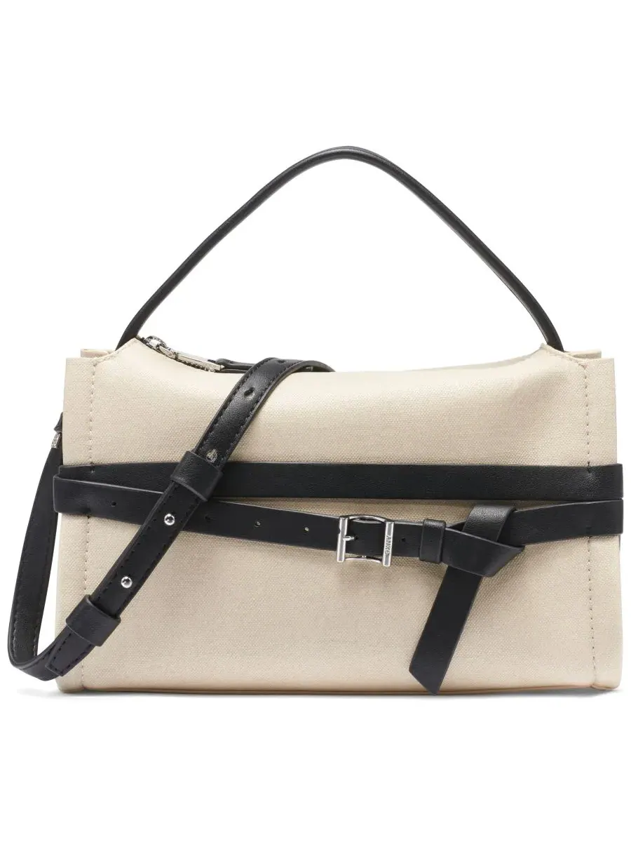 DKNY Маленькая сумка через плечо Bridie с фурнитурой серебристого цвета