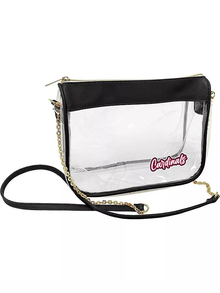 Женская сумка St. Louis Cardinals Hype Stadium Crossbody Clear Logo Brands