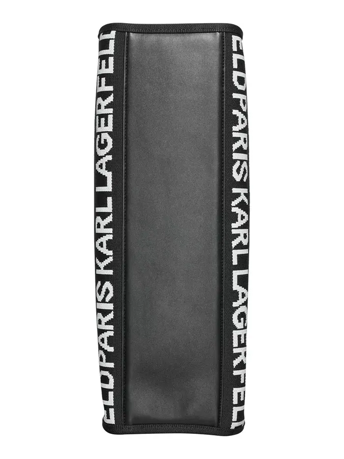 Большая сумка-тоут Кристина KARL LAGERFELD PARIS — изображение 8 из 9, черный