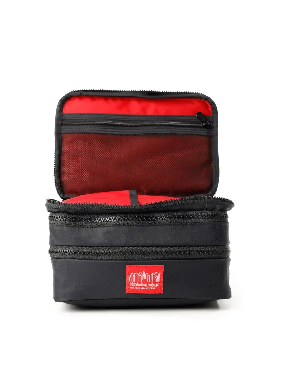 Косметичка Glam Large Packable Manhattan Portage — изображение 4 из 5, черный