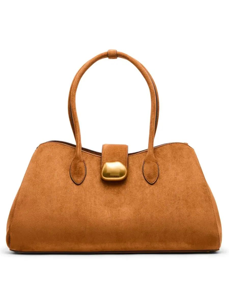 Сумка-шопер с магнитной застежкой, модель Aurelia Magnetic Snap Extra-Large Steve Madden — изображение 1 из 6, коричневый