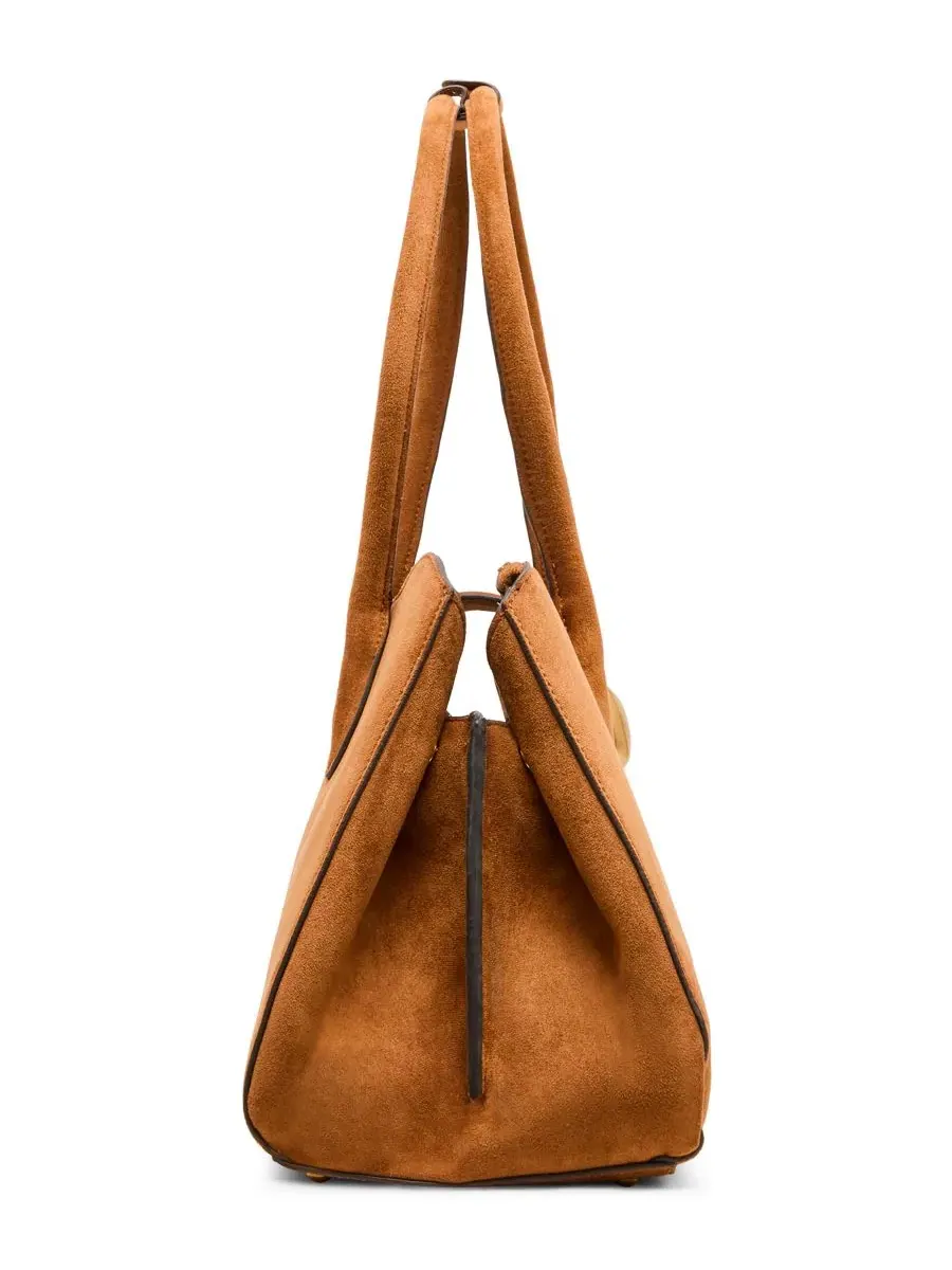 Сумка-шопер с магнитной застежкой, модель Aurelia Magnetic Snap Extra-Large Steve Madden — изображение 5 из 6, коричневый