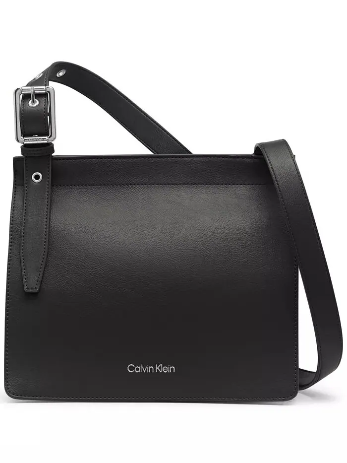 Коричневая сумка-мессенджер Havana Flap от Calvin Klein