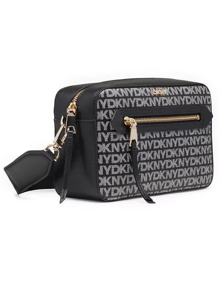 Сумка для фотоаппарата с маленьким логотипом Bryant Ave DKNY — изображение 3 из 4, черный/черный